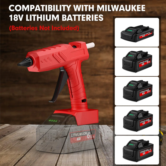 Synxiter Cordless Hot Glue Gun Milwaukee 18V Battery
