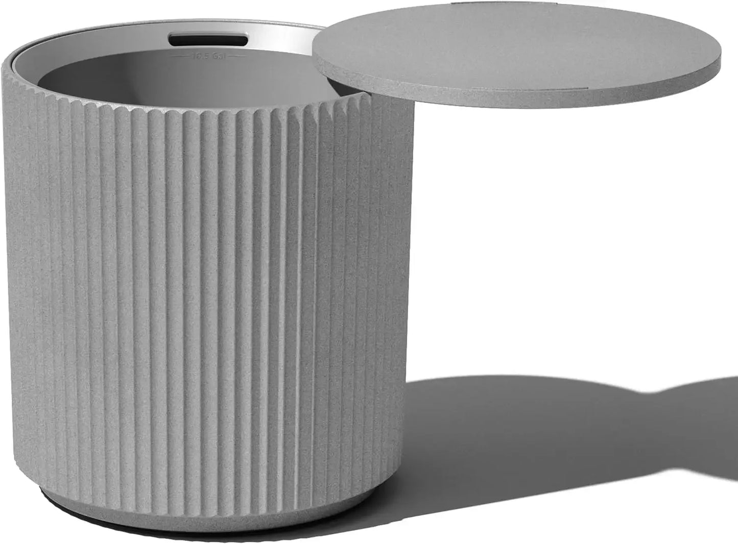 Outdoor Cooler Side Table - 2 in 1 - Designed for use as Side Table, Patio Table, Patio Decor and Outdoor Bar