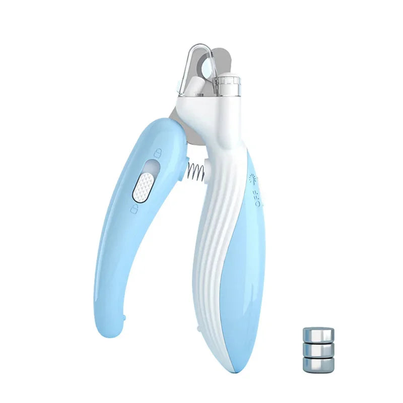 Hign-concerned PremiumHighQuality LED Battery-Powered Lighted Pet Nail Clippers For Dogs