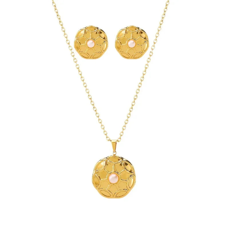 Guangdong 14K Geometric Pendant Necklace For Women