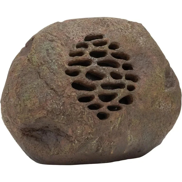 Hot Products.Waterproof Bluetooth Solar-Powered Outdoor Wireless Rock Speaker – Set of 2