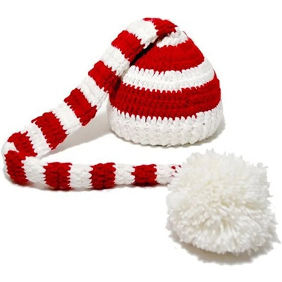 Kafeimali Baby Christmas Elf Crochet Beanie Toddler Infant Hat