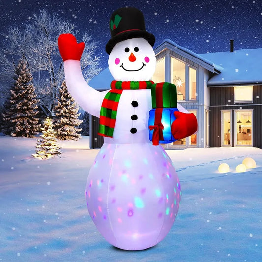 Hign-concerned Snowman Christmas Inflatable Outdoor Decor