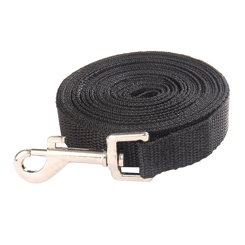 Long Nylon Pet Dog Leash For Small Big Dogs Cats Outdoor Hiking Puppy Lead Rope Durable Labrodor Traction Belt 1.5m 3m 10m 30m