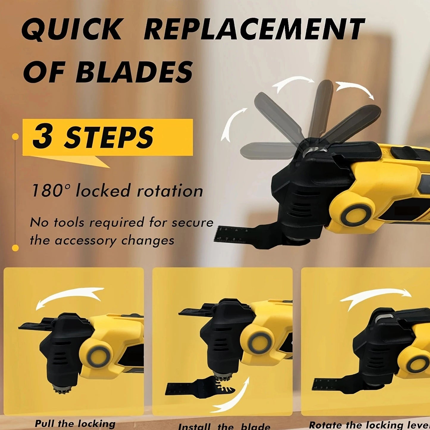 NewOne 20V Max Oscillating Multi Tool AntiVibration Kit