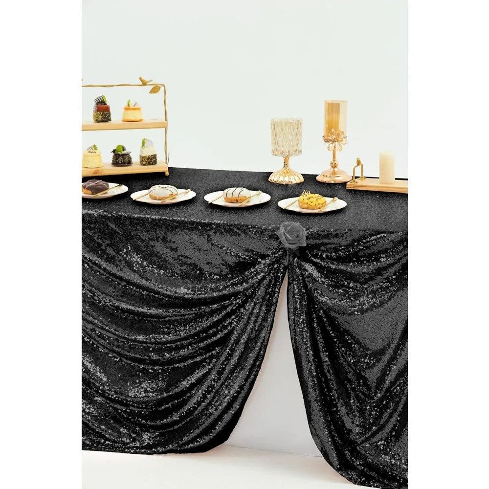 Sequined Tablecloth for Parties and Holiday Events
