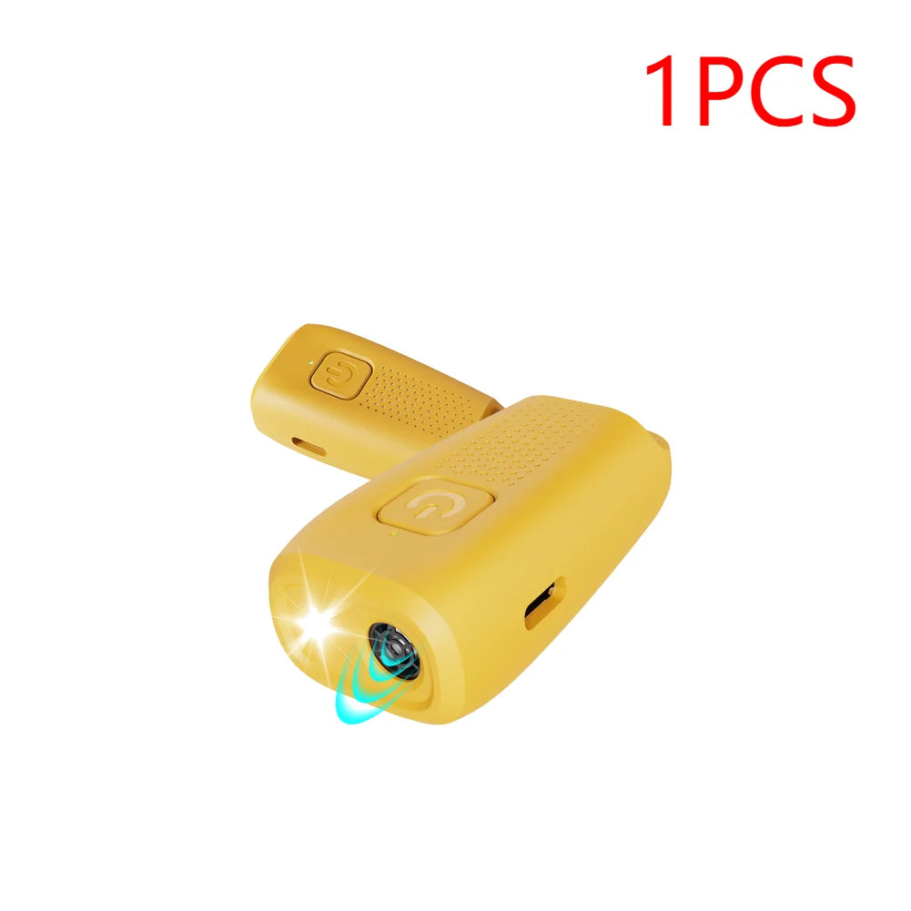 MOJOYCE CommercialGradeUltrasonicDogTrainingDevice Rechargeable Type C LED Flashlight Bark Deterrent