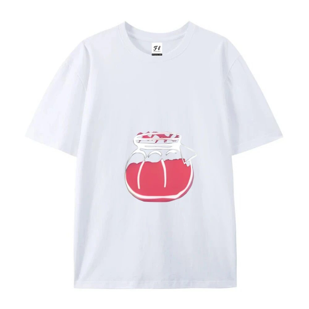 Streetwear And Daily Wear Harajuku Fashion T-shirt Summer Graphic Tees Soft Cotton Short Sleeve O Neck Y2k 2000’s Clothes