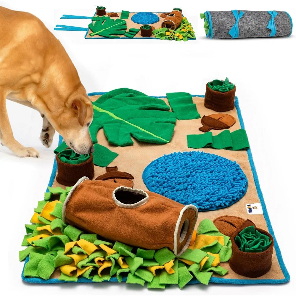 Multifunctional Durable Snuffle Mat For Dogs Captivating Sniffing Toy Enrichment