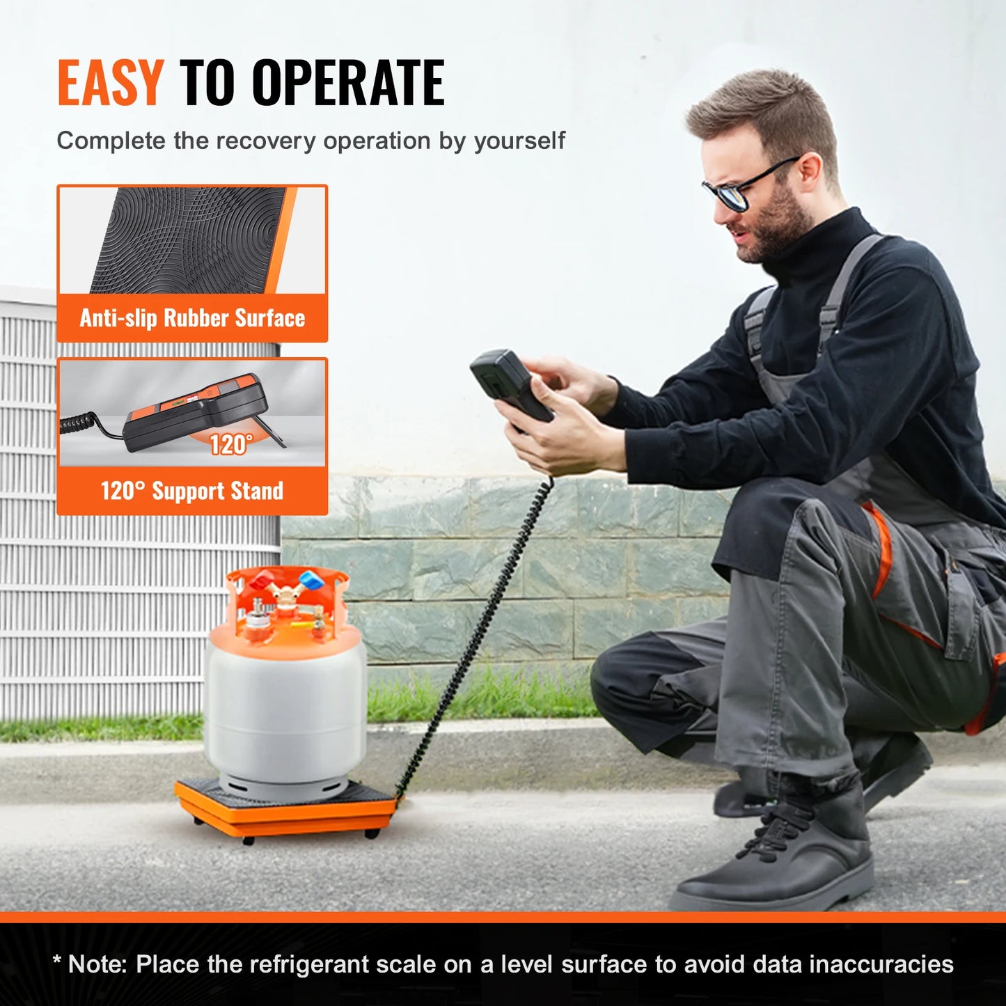 DIY Supplies SucceBuy Refrigerant Scale For HVAC Freon Charging