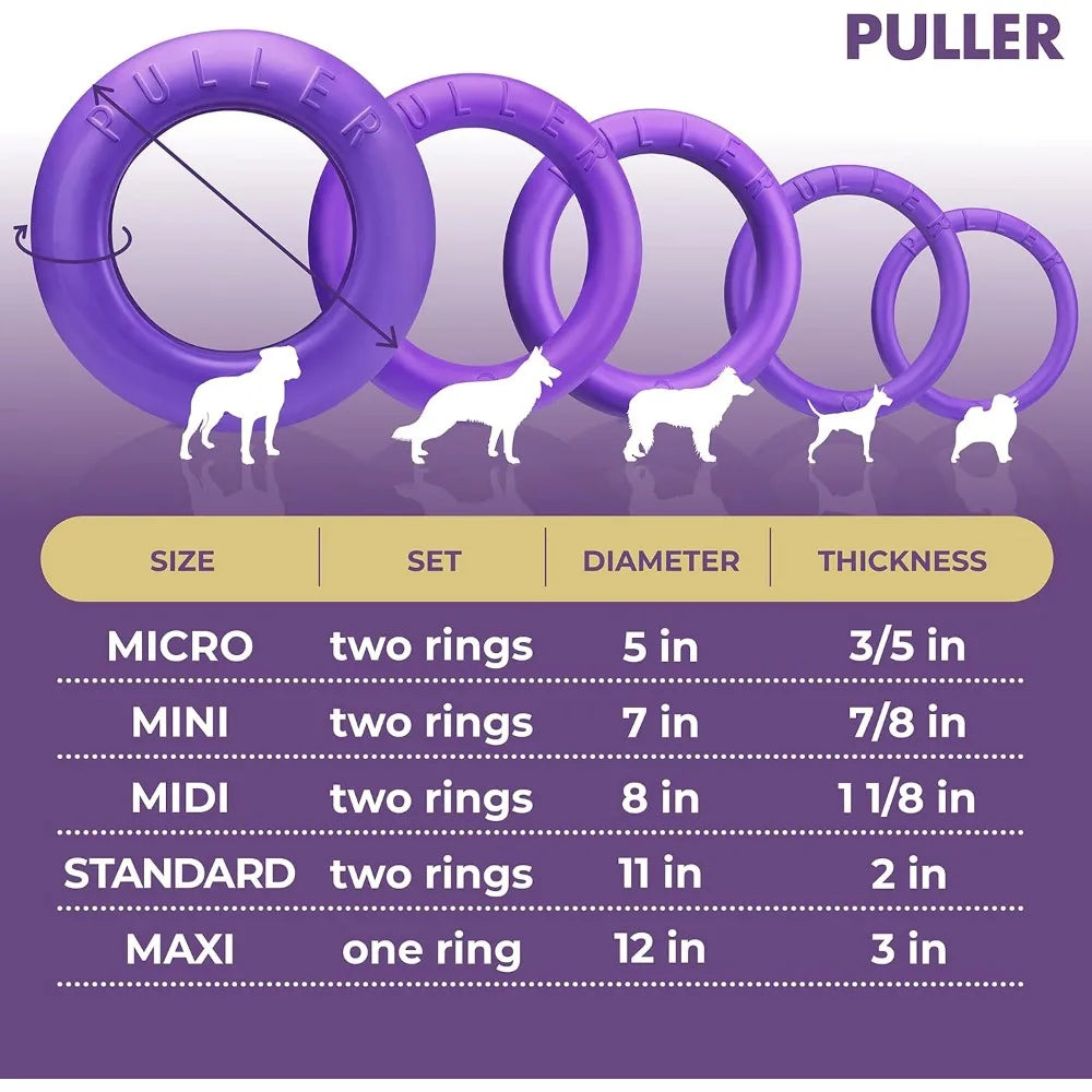 Hign-concerned Puller Outdoor Dog Ring Toy