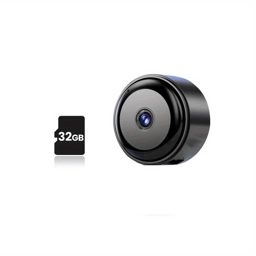 2K/3MP Mini wireless FHD camera - night vision, motion detection alarm, 1080P surveillance camera, remote monitoring,