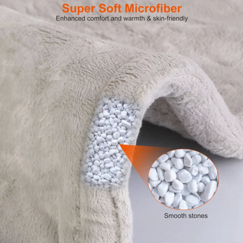 Electronic Weighted Heating Pad For Neck And Shoulders Pain