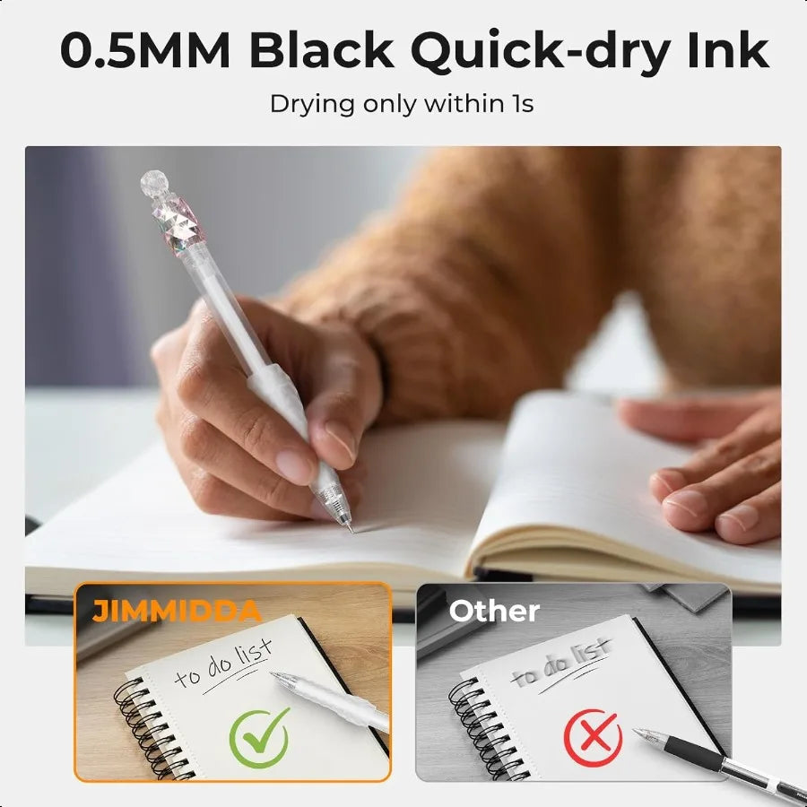 Hign-concerned Gel Pens Fine Point Smooth Writing Journal