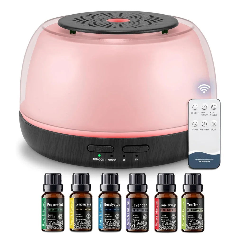 Hign-concerned Aromatherapy Essential Oil Diffuser With Remote Control