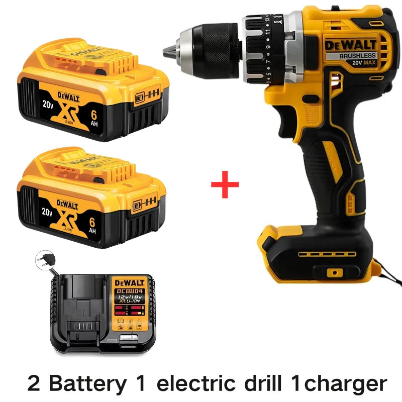 DeWalt DCD796 Cordless Brushless Impact Drill Kit Pro