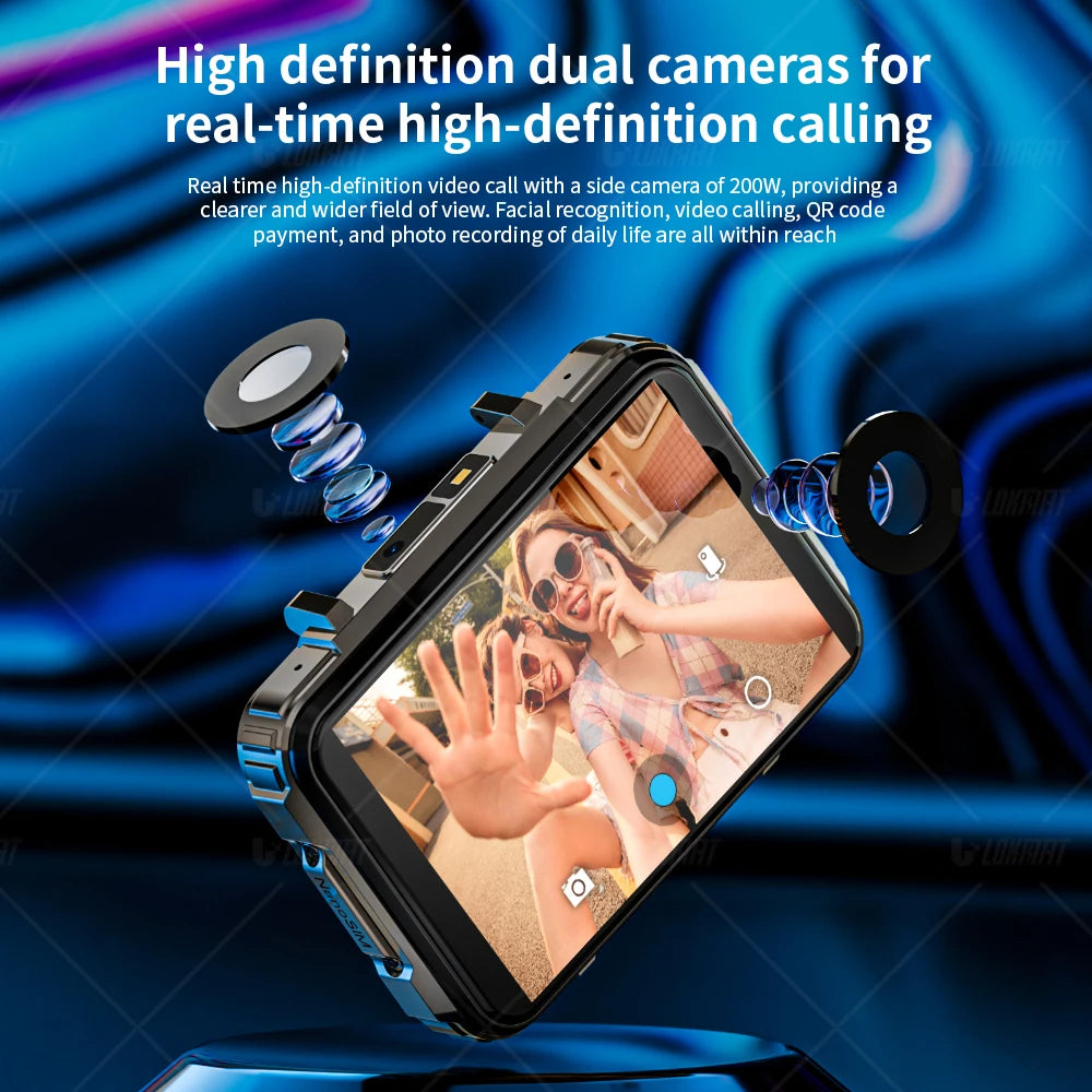 LOKMAT APPLLP 5 MAX Android Watch Phone Square Screen