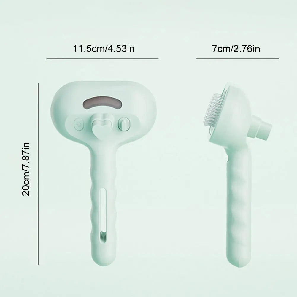 Shunmaii AllInOne Cat Steam Brush For ComprehensivePrecision Pet Grooming Solutions