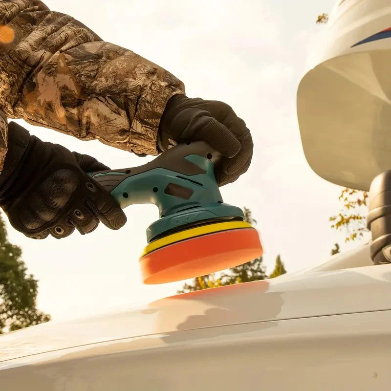 Hign-concerned Cordless Car Buffer Polisher 8 Speed With 12V Batteries